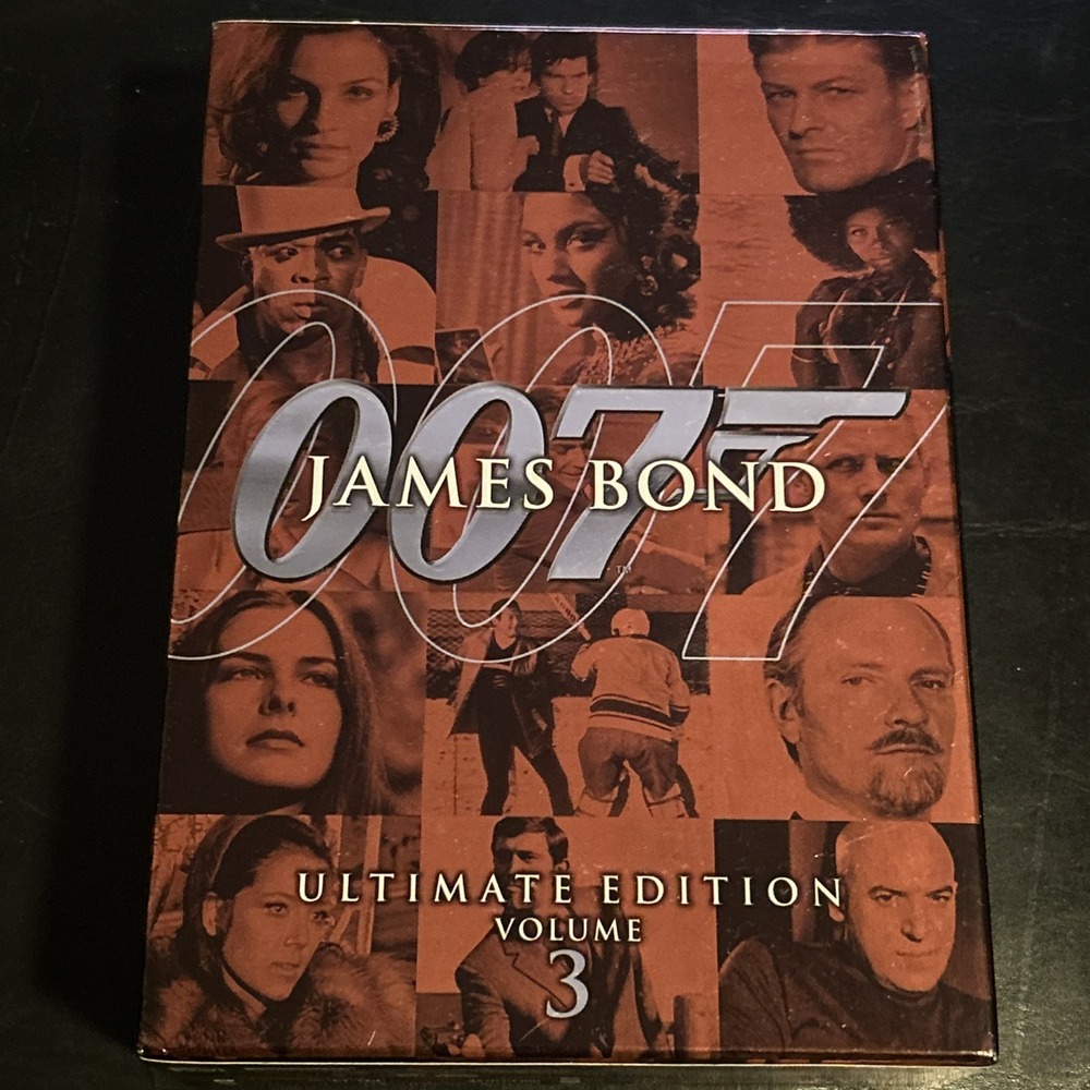 007 JAMES BOND ULTIMATE EDITION VOLUME 3 DVD 10 DISC SET